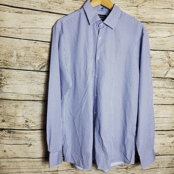 Nautica Slim Fit Long Sleeve Button Down Shirt Size XL - Picture 1 of 6